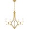 Quoizel Mabel Chandelier 5 Lights Light Gold MAB5026LG - alternate 2